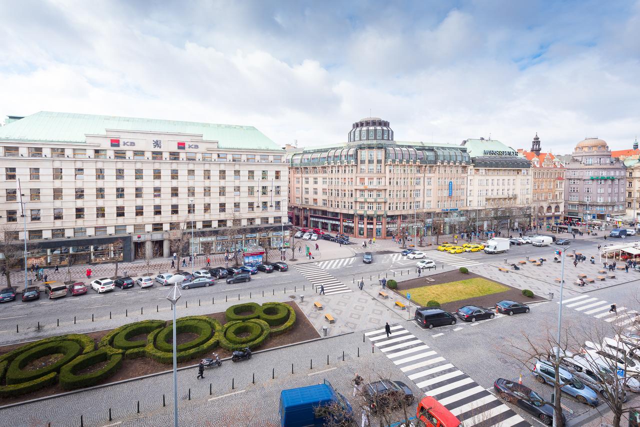 Wenceslas Square Apartment Prague Exterior photo